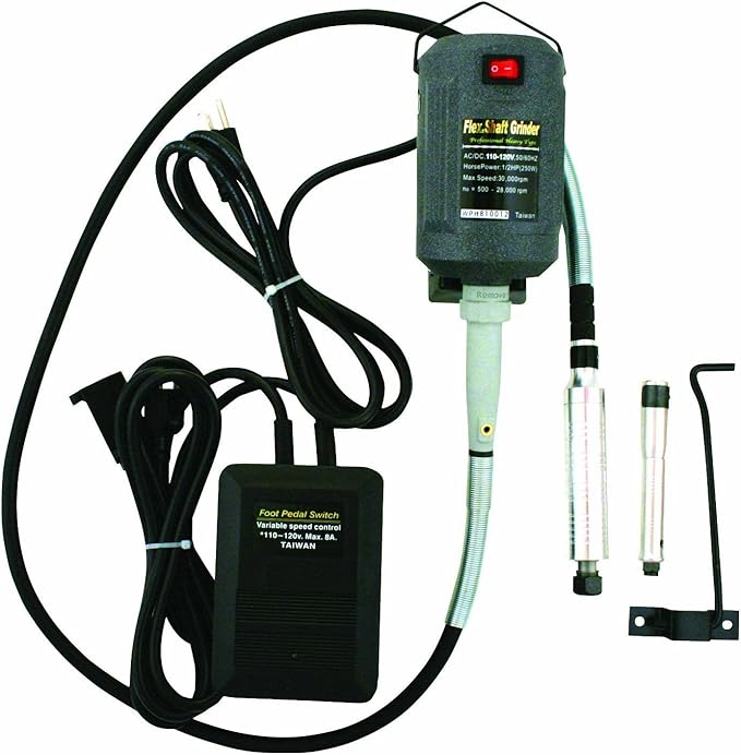 PROFESSIONAL HEAVY DUTY TYPE FLEXIBLE SHAFT GRINDER 1/2HP8A