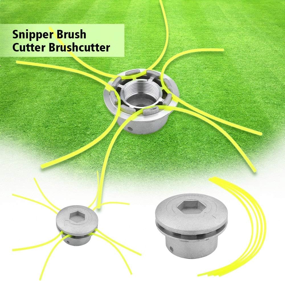 Alupre Universal Aluminium Strimmer Head Trimmer Heads String Set Grass ...