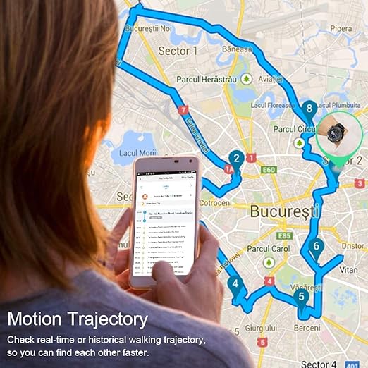 JJSSGGJJSSHH Brazalete Deportivo LEM6 Smart Watch Men Android 5.1 ...