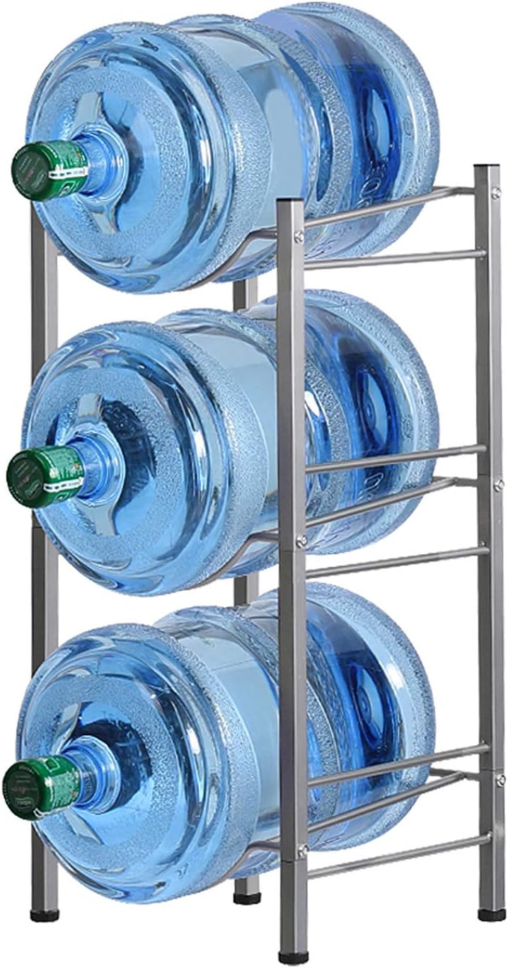 Water Cooler Jug Rack, 5 Gallon Water Jug Holder Water Bottle Storage