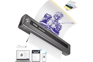 Tattoo Machines,Wireless Tattoo Stencil Machines TP88, Thermal Tattoo Machines with 10pcs Transfer Paper, Bluetooth Tattoo St