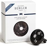 MAISON BERGER Car Diffuser, Gun Metal Finish, No Refill Included | Holder Only, Refill Sold Separately, Passive Diffusion, Made in France