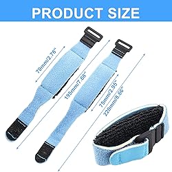 Piutouyar 2 Pcs Blue Guitar String Mute