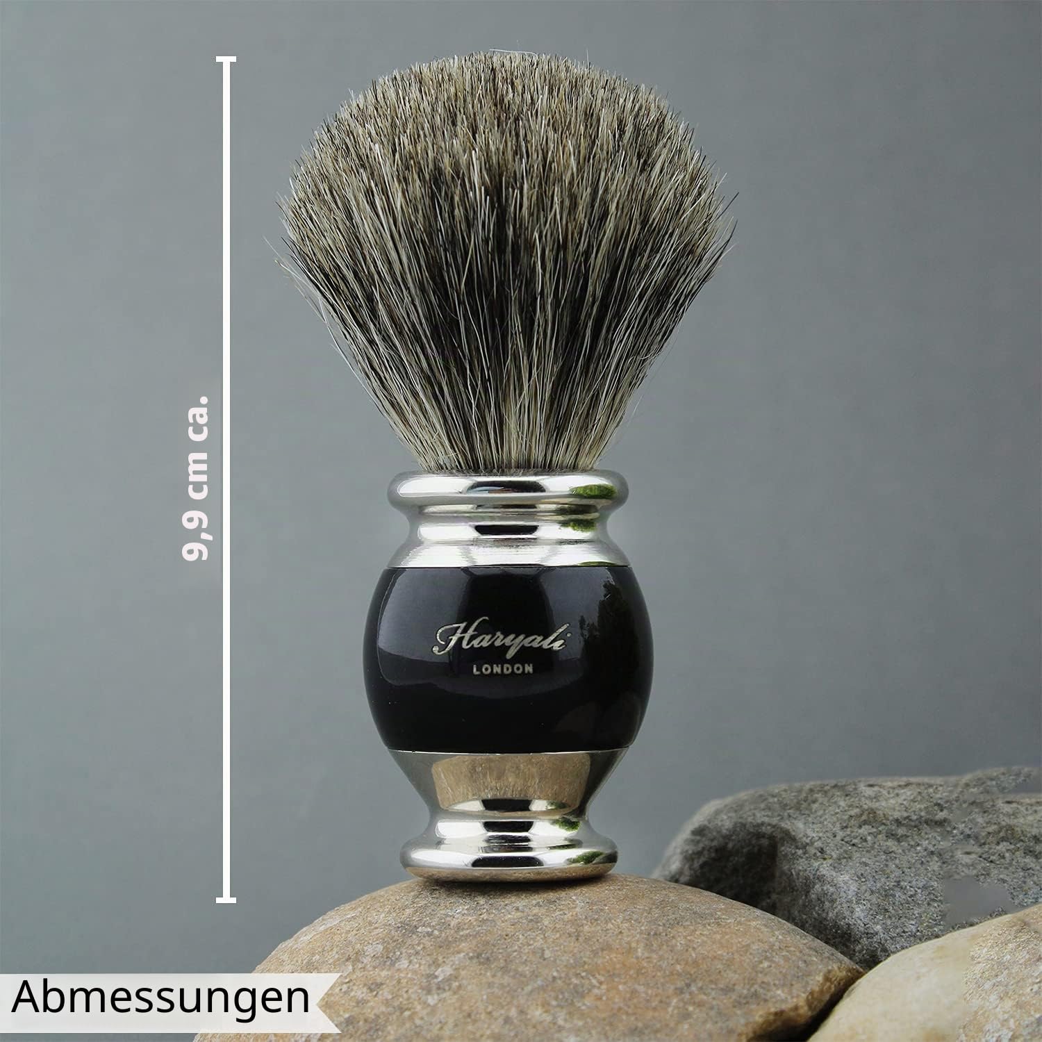 Weihnachten Herren- Rasur-Geschenk Set mit Dachs Haarbürste Rasiermesser Rasieren Soap And Rasierschale 6