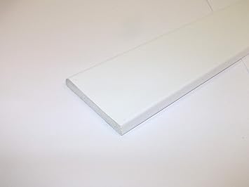 45mm White 2 Metre Length Pvc Upvc Window Flat Trim Architrave