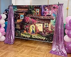 Poise3EHome 2Pcs 2Ft x 8Ft Sequin Backdrop