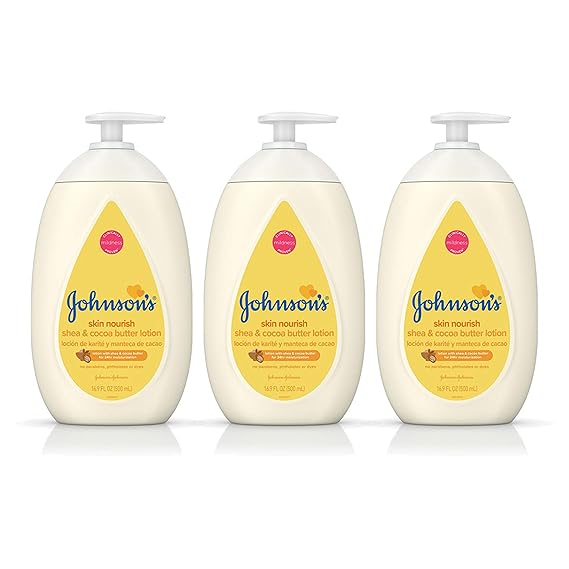 johnson's baby shea & cocoa butter lotion for sensitive skin