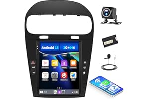 2G+64G Car Radio for Dodge Journey & Fiat Freement 2011-2020 with Wireless Carplay Android Auto,9.7" HD Touch Screen Android 
