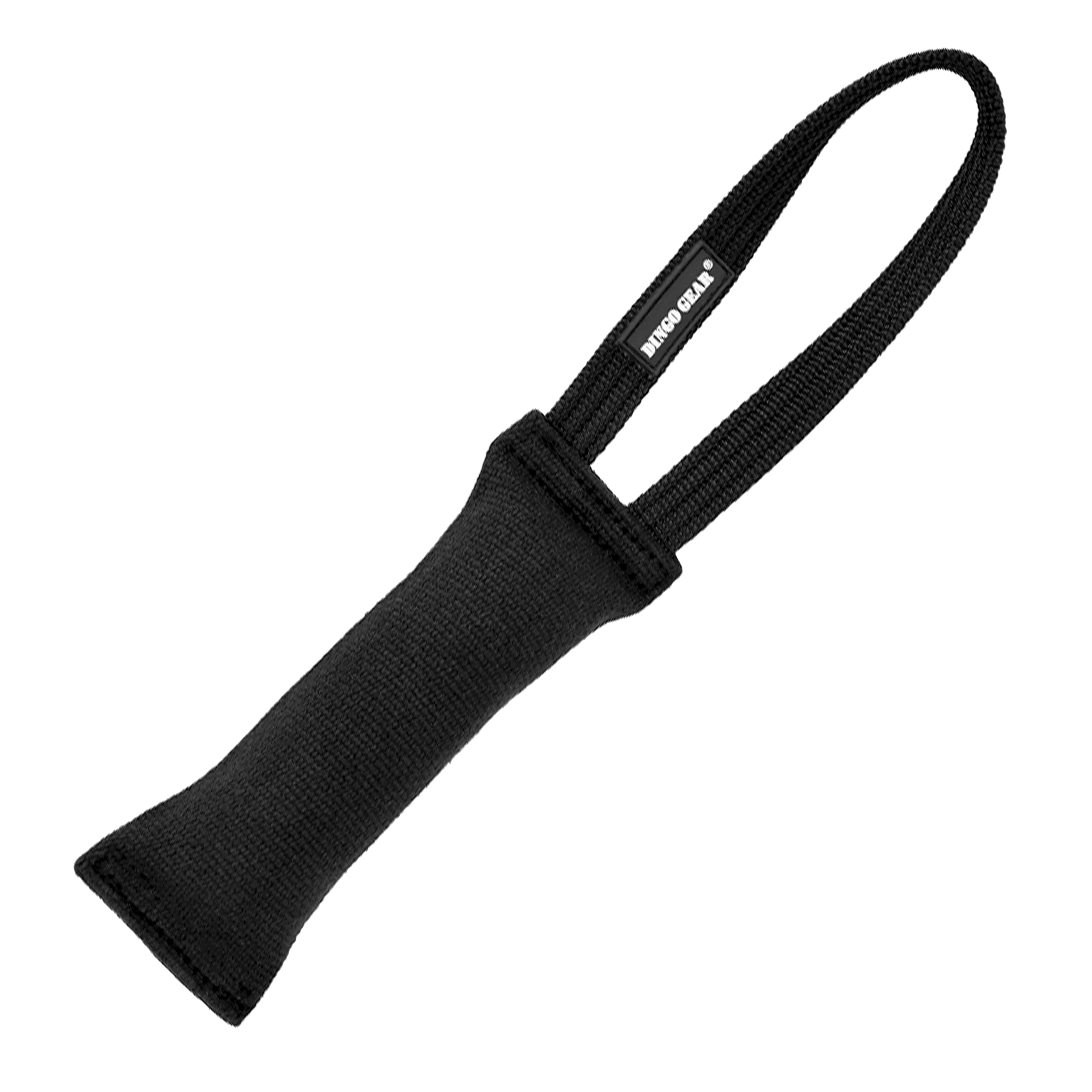 DINGO GEAR Cotton Bite Tug 1 Handle Black S00007