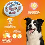 Flow fire Dog Puzzle Slow Feeder Interactive Toy Blue view 2