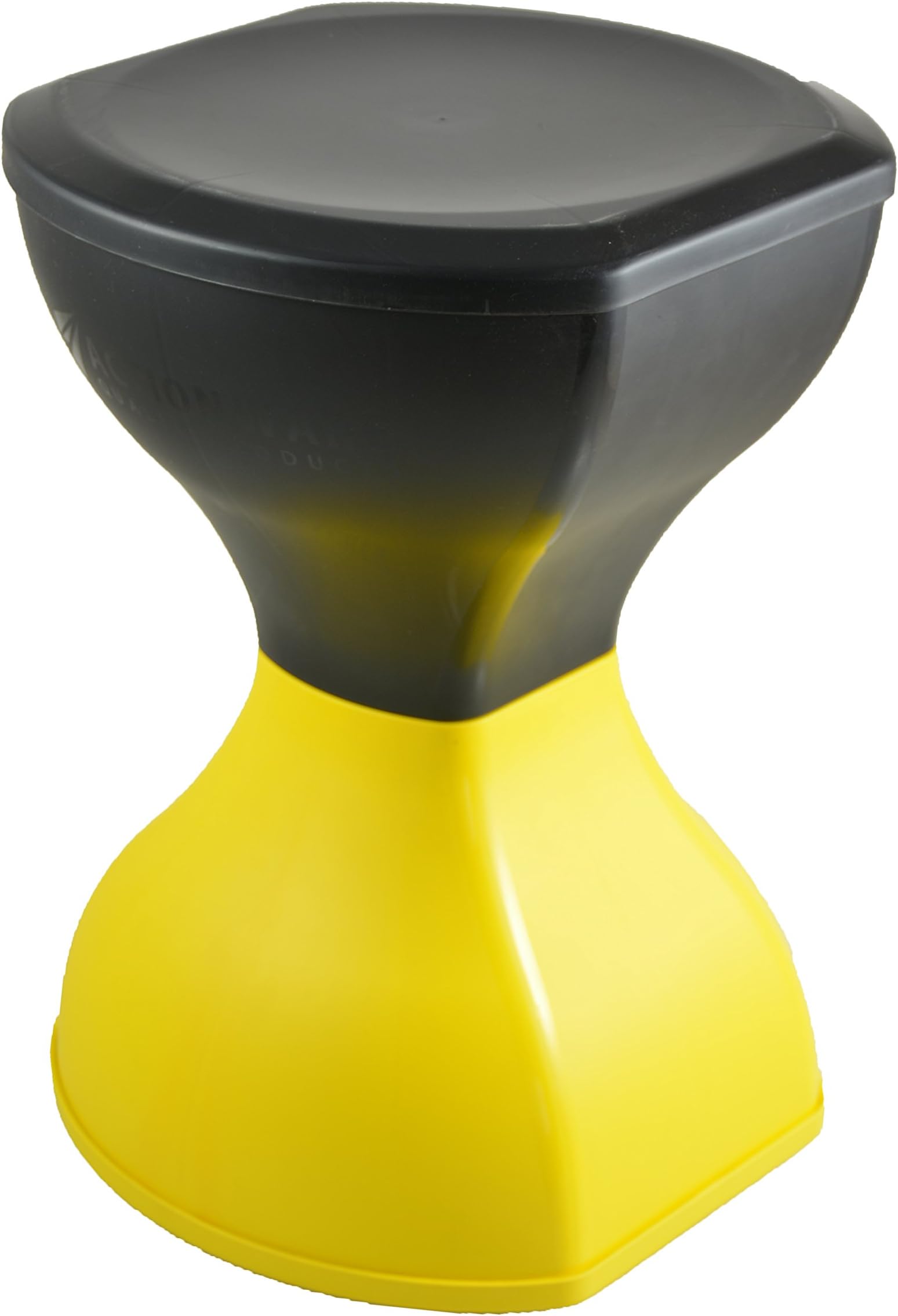 Sarangware Foldable Pinakin Sitting Stool (Black & Yellow)