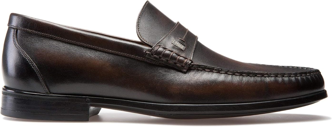 Bally Switzerland Men�s Calf Leather Slip on Moccasin
