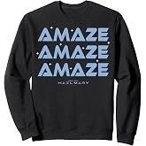 Project Hail Mary Amaze Repeat Typography Poster Sweatshirt