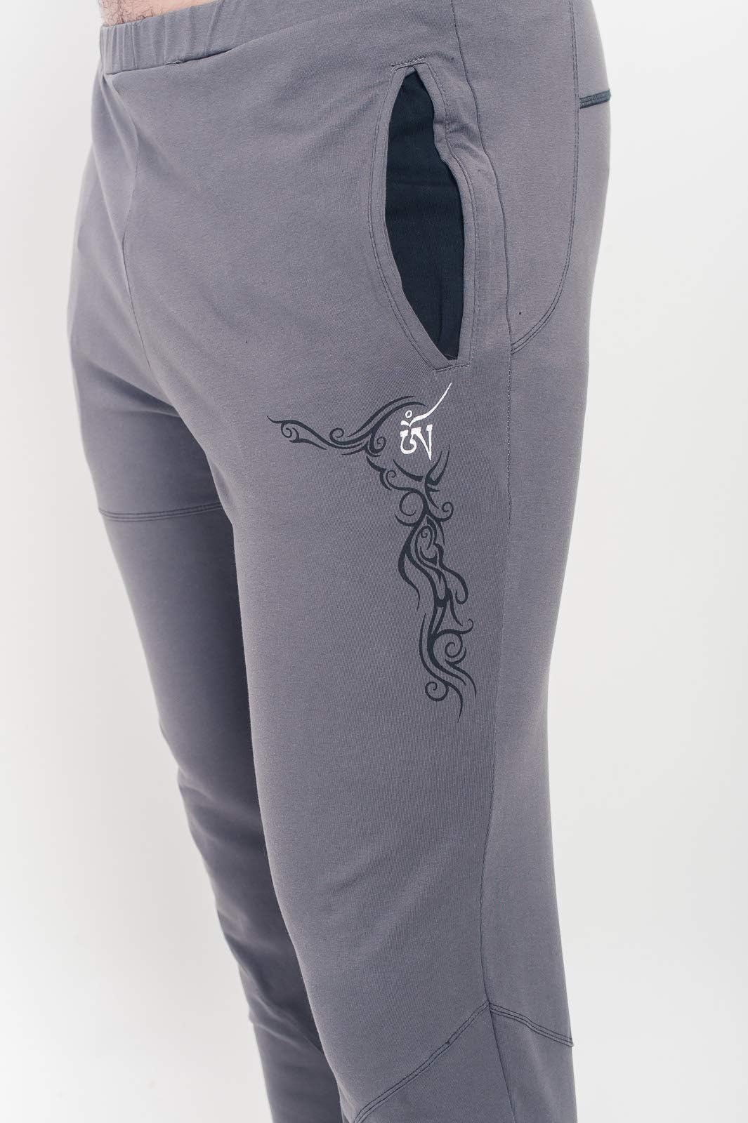 Men's Sacred Tattoo Slimfit Yoga Pants