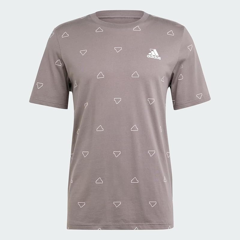 Uomo Seasonal Essentials Monogram Graphic Tee, Charcoal, M