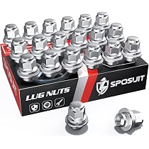4 Chrome Wheel Locks M12x1.25 - Mag/Flat Seat For Nissan Altima, GT-R, Rogue & More