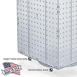 Azar Displays 701414-CLR-4C32 Rotating Countertop