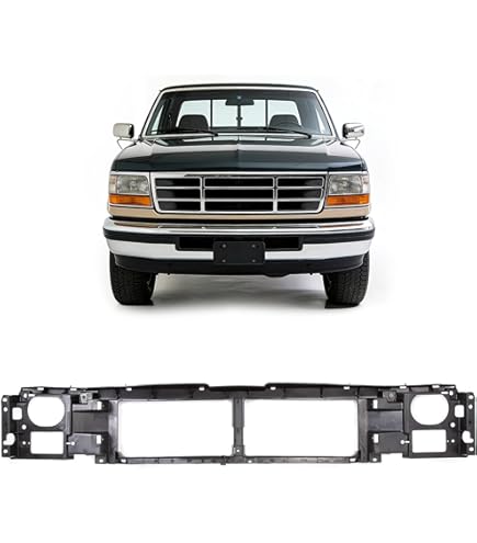 thumbnail image 2 of Platinum Chrome Front Bumper Grille For 1992-1997 Ford F-250/F-350 – Transmotor 2 of 6