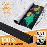 Benjia B1 Poster Frame 70x100 70x50 Magnetic Light Wood - 2 Packs view 3