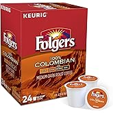 Folgers Lively Colombian K-Cup Single Cup for Keurig Brewers, 24 Count (Packaging May Vary)