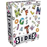Sides Board Game - A Word-Guessing Challenge of Subtlety and Cooperation, Strategy Game for Kids and Adults, Ages 10+, 2-9 Players, 45 Minute Playtime, Made by Captain Games