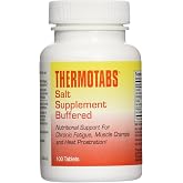 THERMOTABS Salt Supplement Buffered Tablets, 100 Count (Pack of 3)