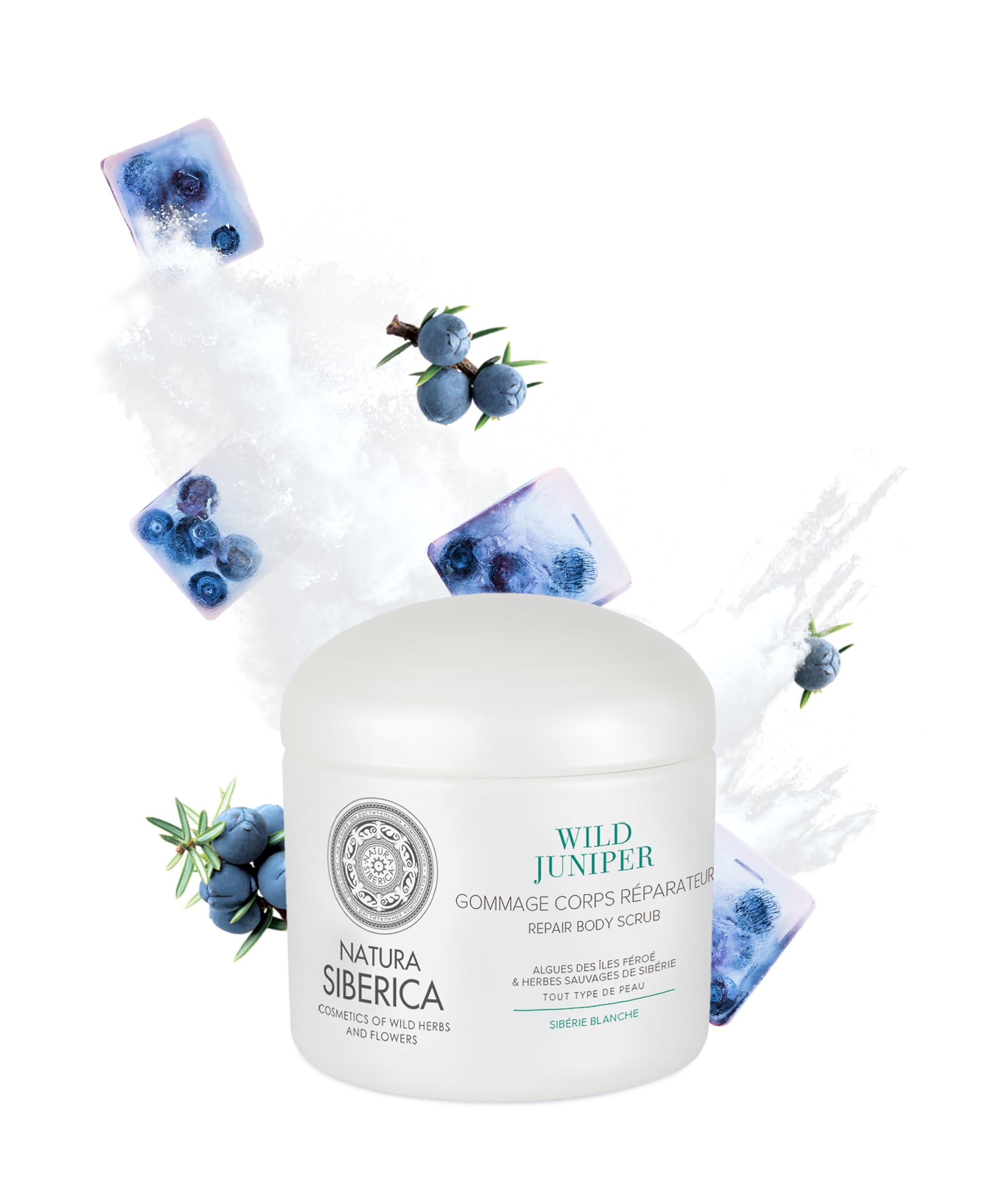 Natura Siberica Copenhagen Wild Juniper Repair Body Scrub 370 ml
