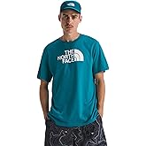 THE NORTH FACE Men's Core Half Dome Short-sleeve Tee | Regular Fit Cotton Shirt With Graphic Design & Ribbed Collar
