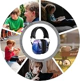 ProCase Ear Defenders Kids Noise Cancelling Headphones Starry Blue SNR 26dB view 7
