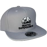 Seattle Supersonics Sonics Fitted Size 7 Full Team Logo Hat Cap