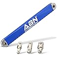 ABN Extension Wrench, 15in - 3/8in Adapter SAE Non-Swivel Leveraging Ratchet, Socket Wrench Tool with 3 Adapters