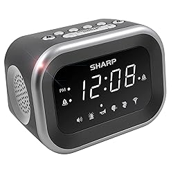 Sharp Big Bang Super Loud Alarm Clock for Heavy