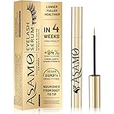 Eyelash Growth Serum – 15 Plant Extracts for Longer, Denser & Robust Lashes,Boosts Natural Lash Development,eyelash serum,Enhance Natural Beauty, Hypoallergenic Oil Free,lash growth serum（PURE GOLD）