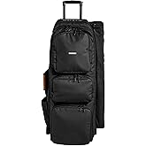WARSTIC | Warrior's Rolling Wheeled Bag | Baseball & Softball | Black
