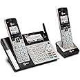 AT&T TL96273 DECT 6.0 Expandable Cordless Phone with Bluetooth Connect to Cell, Answering System and Base Speakerphone, 2 Han