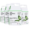 The Humble Co. Dental Floss (4pack) - Vegan, Waxed Dental Floss with Xylitol, 55 Yards of Adult and Kids Floss for Gum Care and Dental Care (Mint)