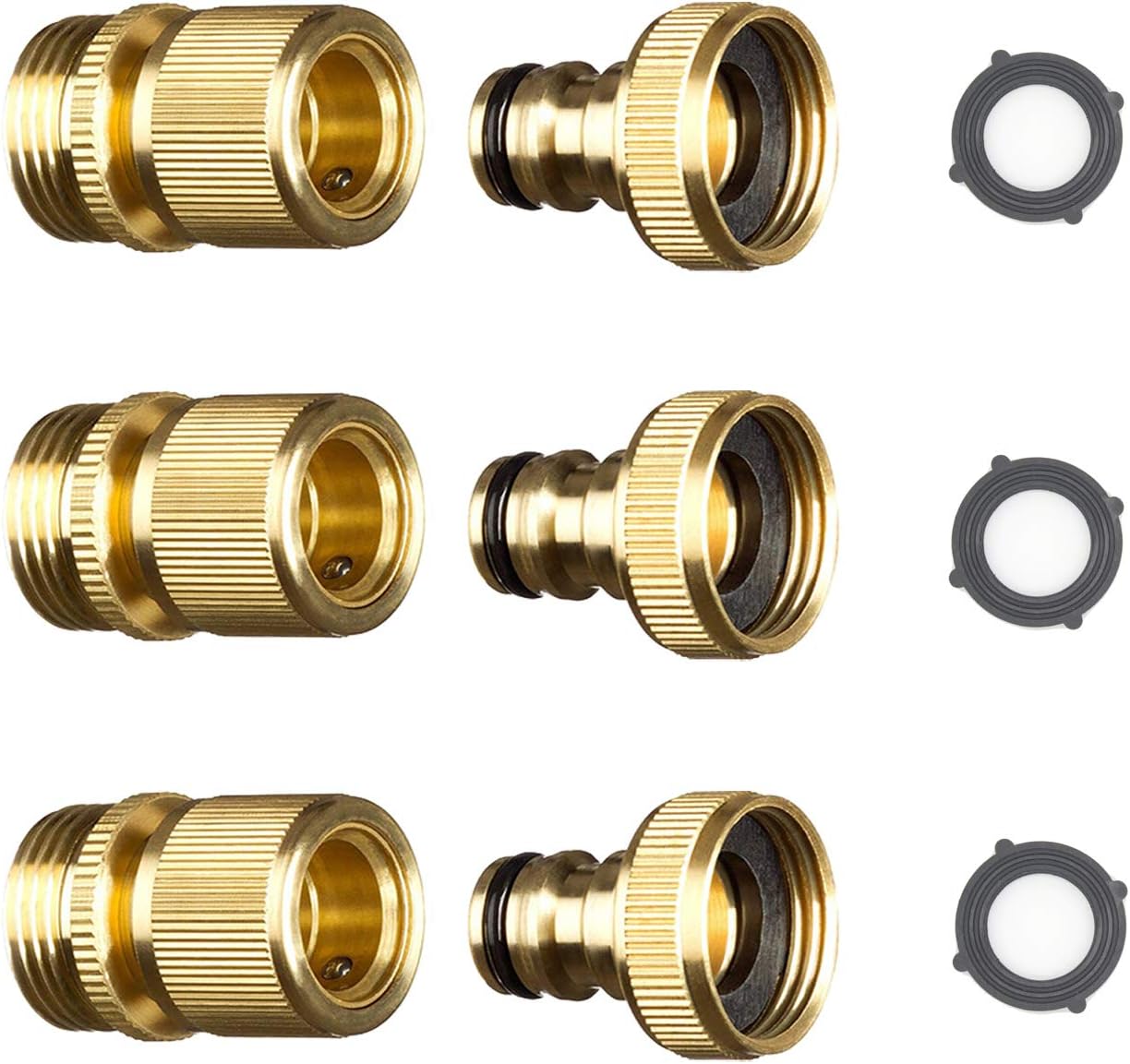 Amazon Com Adma Garden Hose Quick Connector Solid Brass