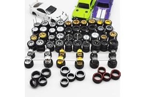 WAVEIST Mixed 10 set 1/64 wheels and tires (10 Mixed Sports wheels)