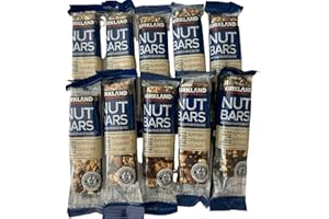 ELEGANCEINLIFE Nut Bars With Cocoa Drizzle & Sea Salt Almonds Cashews Pecans 1.41 oz Each 5g Protein (10pk)