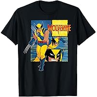 Amazon.com: Marvel X-Men Wolverine 90s Animated Series T-Shirt