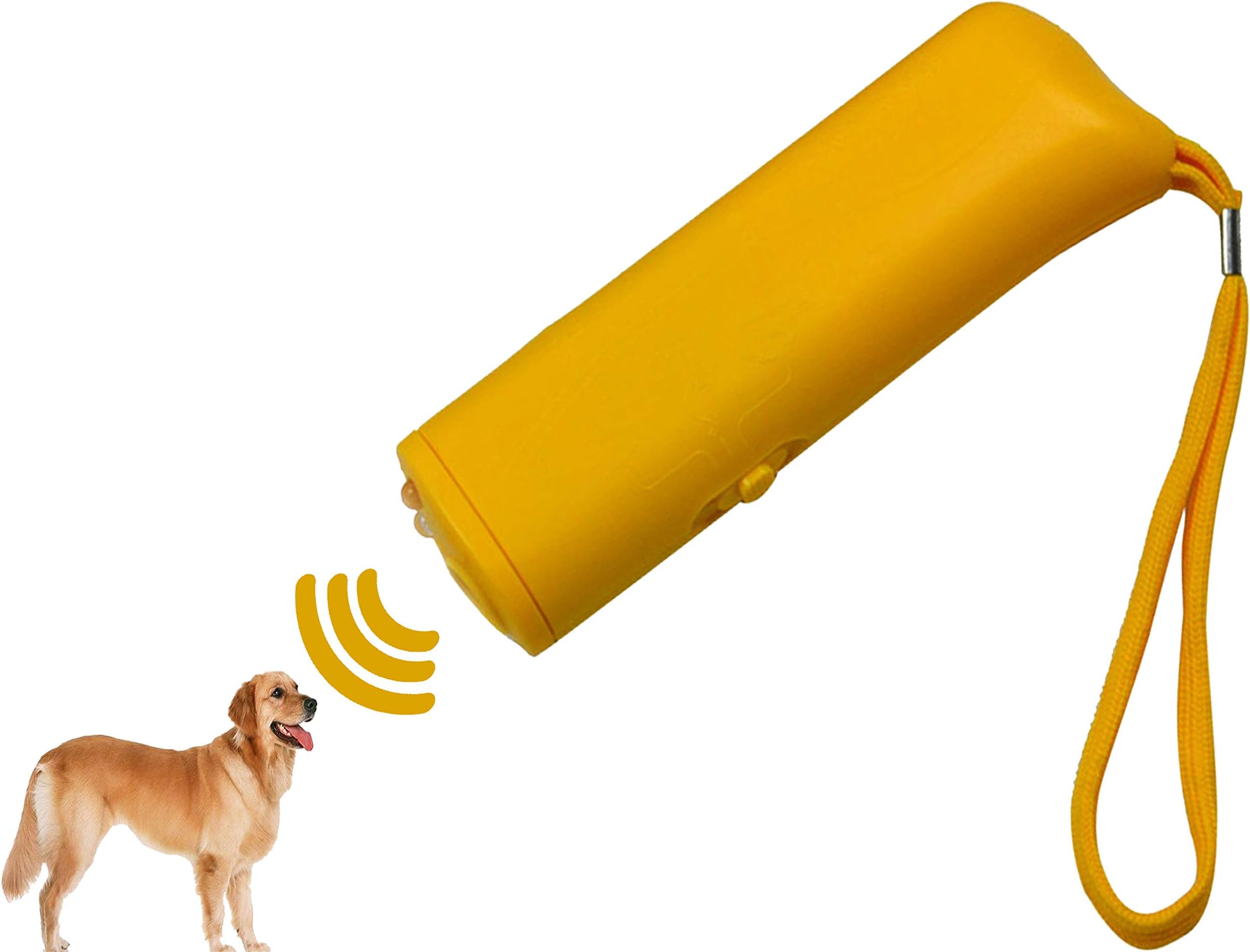 Nanmate Ultrasonic Dog Repeller Repellent Training Device Trainer Dog Anti Barking Stop Bark 3 in 1 Trainer with LED