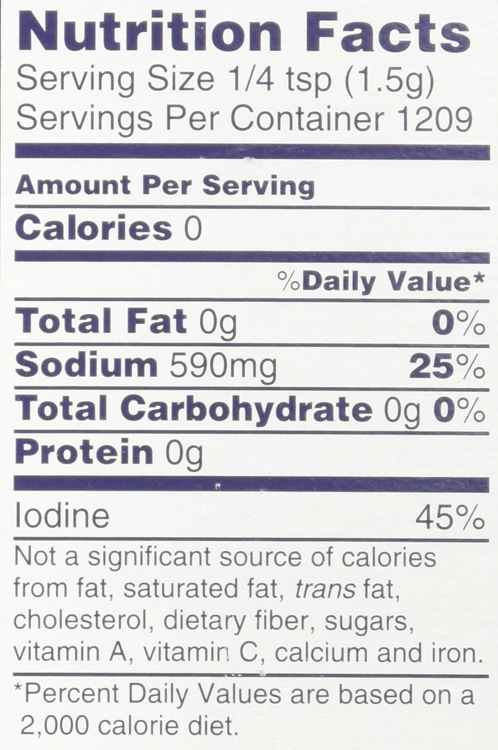 Morton Iodized Table Salt - 4lb. Box : Grocery & Gourmet Food