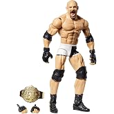 WWE Goldberg Elite Series #74 Deluxe Action Figure with Realistic Facial Detailing, Iconic Ring Gear &amp; Accessories