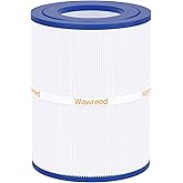 Wowreed Spa Filter Compatible with PDM28, 461273, 2015 & Newer AquaRest DreamMaker Cottage Collection Models(not Oval end), 1 Pack