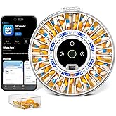 Betife Automatic Pill Dispenser for Elderly with Alarm &ndash; 31-Slots | Senior-Friendly,App Support,Fingerprint Unlock, Child-Proof,Bluetooth-Enabled