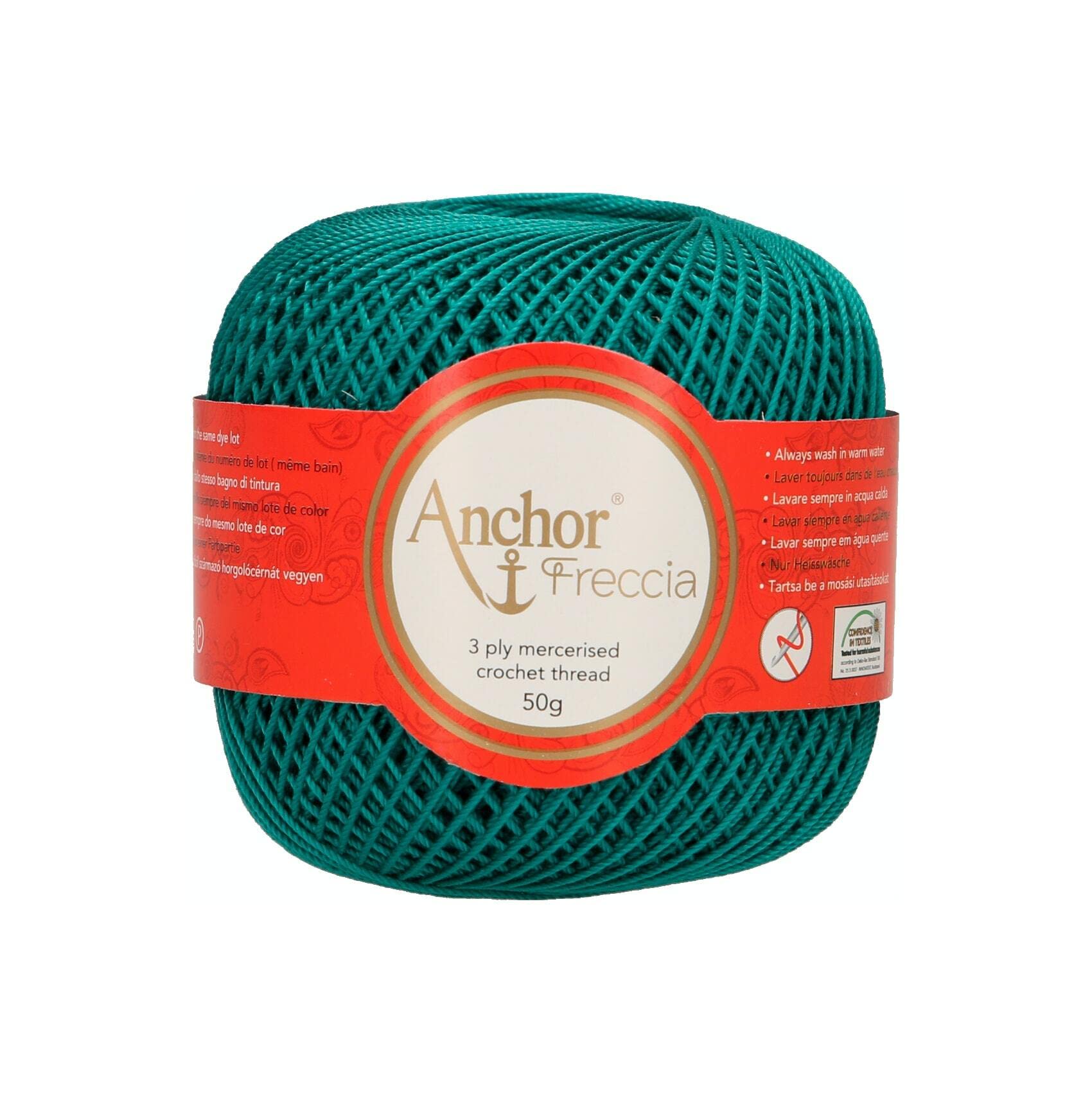 Anchor Crochet Yarn, Cotton, 666, Stärke 6