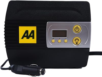 AA 12V Digital Tyre Inflator AA5502 Portable Air Compressor with Gauge
