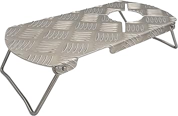 Amazon N Project アルミ縞板 遮熱テーブル 折畳マルチタイプ 1台の遮熱テーブルで複数のバーナーに対応できます ｓｔ 330 ｓｔ 310 ジュニアバーナー トランギア Trb25 N Project シングルバーナー