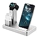 Soporte de Carga 3 en 1 para Apple Watch iPhone AirPods Soporte para estación de Acoplamiento Soporte para iWatch 4/3/2/1 / AirPods/iPhone XR/XS / 8/8 Plus / 7/7 Plus - Ranipobo