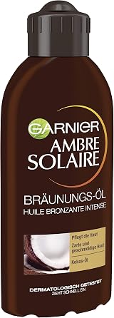 Garnier Ambre Solaire Tanning Oil for Face & Body 200 ml Coconut Fragrance view 4